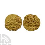 World Coins - Sicily - Fatimid - Abu Tamim Mustansir - Stellate AV Tari