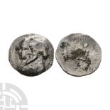 World Coins - Kings of Elymais - Kamnaskires III and Anzaze - Double Portrait AR Tetradrachm