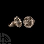 Post Medieval Silver Signet Ring