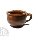 Post Medieval Glazed Ceramic Chamber Pot