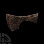 Viking Age Iron Bearded Axehead