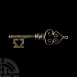 Tudor Period Bronze Key