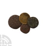 British Tokens - 17th Century - Cambridge and Lincolnshire - Halfpenny and Farthings [4]