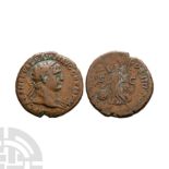 Ancient Roman Imperial Coins - Trajan - Victory AE As