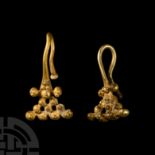 Bactrian Gold Earrings