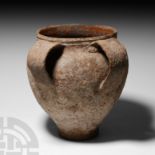 Post Medieval Two-Handled Ceramic Vessel