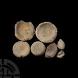 Tudor 'Thames' Bone and Ash Precious Metal Crucible Group