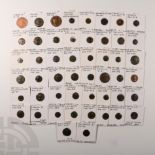 Ancient Roman Empire Coins - Mixed Bronzes Coin Group [50]