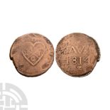 World Coins - BUEIC - Java - 1814 Z - Stuiver