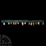 Egyptian Collar Type Faience Bead Necklace