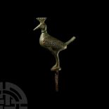 Late Roman Bronze Bird Terminal