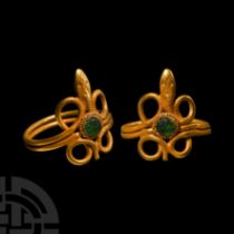 Romano-Egyptian Gold Serpent Ring