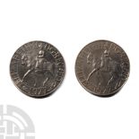 English Milled Coins - Elizabeth II - 1977 - Jubilee Crowns