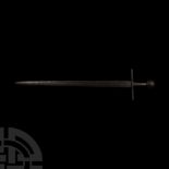 Medieval Iron Single-Handed Sword
