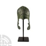 Pseudo-Illyrian Chalcidian Variant Bronze Helmet