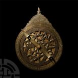 Brass Calligraphic Astrolabe