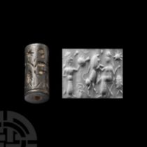 Mesopotamian Haematite Cylinder Seal