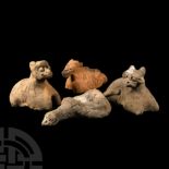 Chinese Han Ceramic Animal Figure Group