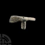 Luristan Miniature Bronze Axe Adze