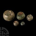 Byzantine Bronze Weight Collection