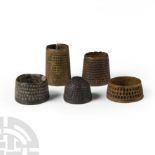 Medieval and Later 'Thames' Thimble Collection