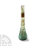 Roman Blue-Green Glass Unguentarium