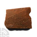 Roman Terracotta 'Chelmsford' Hypocaust Floor Tile