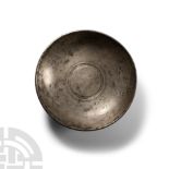 Early Sassanian Silver Footed Bowl