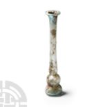 Roman Glass Candlestick Unguentarium