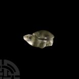 Roman Rock Crystal Tortoise Amulet