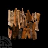 Stone Age Flint Knife Group