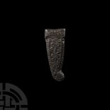 Viking Age Bronze Strap End