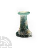 Roman Glass Cotton-Reel Type Bottle