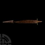 Medieval Iron Knife with Chape