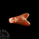 Egyptian Carnelian Fly Amulet