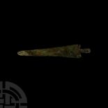 Western Asiatic Bronze Rivetted Dagger Blade