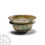 Roman Iridescent Glass Cup