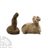 Chinese Terracotta Zodiac Animal Group