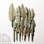 Luristan Bronze Arrowhead Group