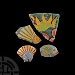 Egyptian Glass Fragment Collection