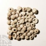 Medieval and Other Lead Spindle Whorl Collection