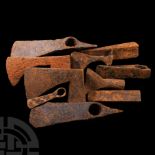 Viking Age and Later Iron Axehead Group