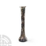 Roman Glass Candlestick Unguentarium