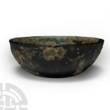 Assyrian Tinned Bronze Bowl