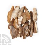 Stone Age Tenerian Culture Flint Tool Group