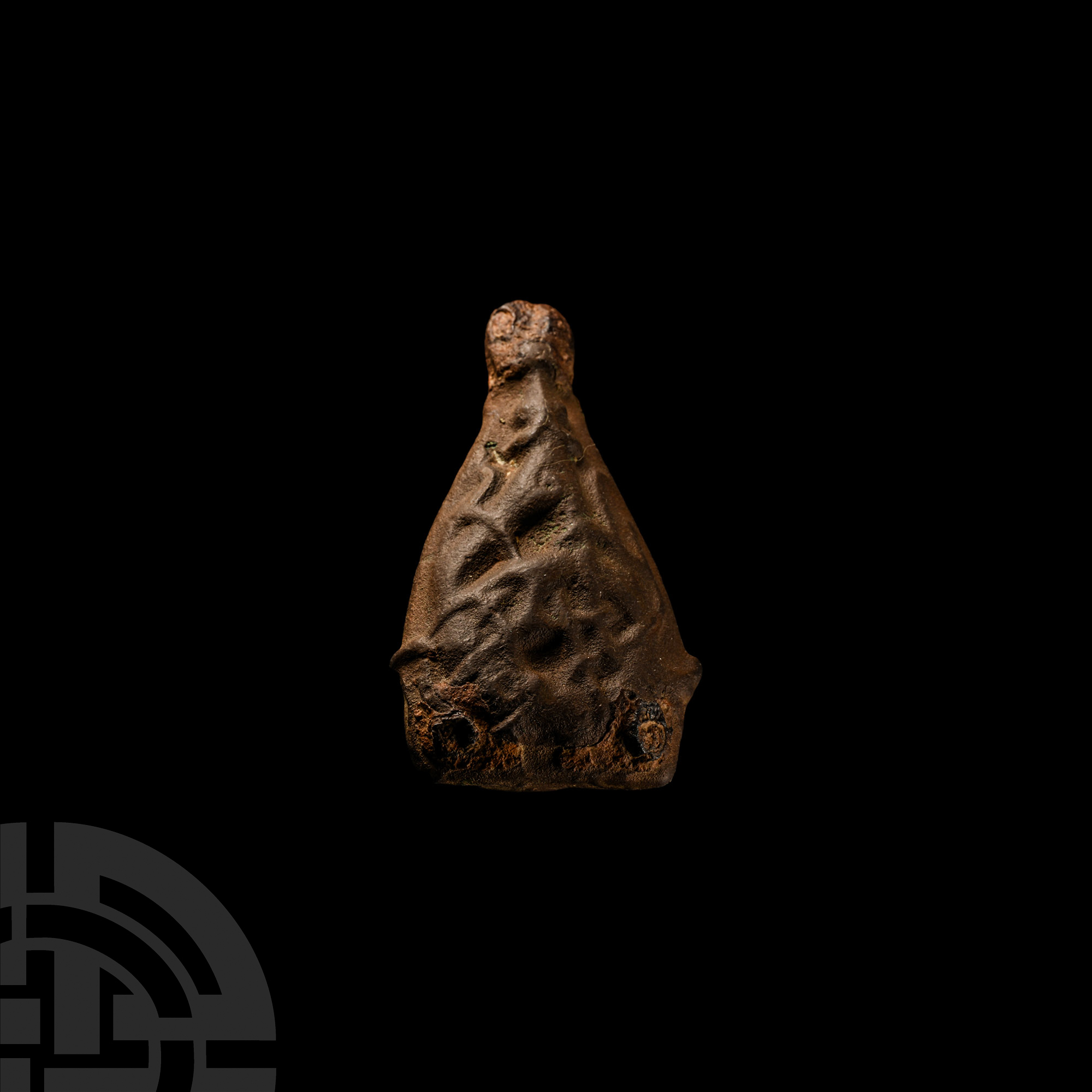 Anglo-Scandinavian Viking Bronze Urnes Style Entwined Beast Stirrup Mount