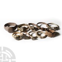Medieval and Later Bronze Ring Group