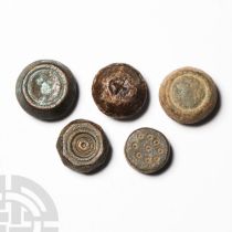 Byzantine Bronze Trade Weight Collection