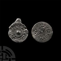Medieval 'Thames' Pewter Pilgrim's Badge Group