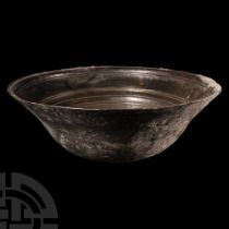 Hellenistic Decorated Silver Bowl